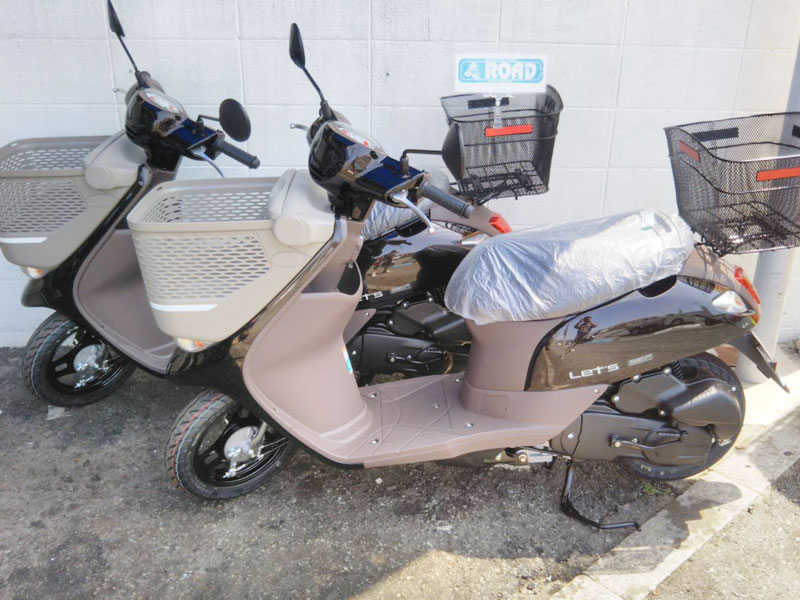 SUZUKIスズキ【レッツLet's バスケット】納車｜兵庫県 川西市 バイク